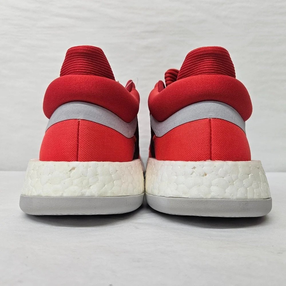 Adidas Marquee Boost Low Basketball Shoes F36305 Red White Men's Size‎ 8